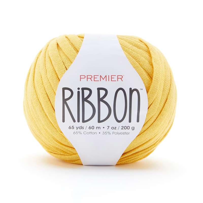 Premier Yarns Ribbon Yarn-Yellow