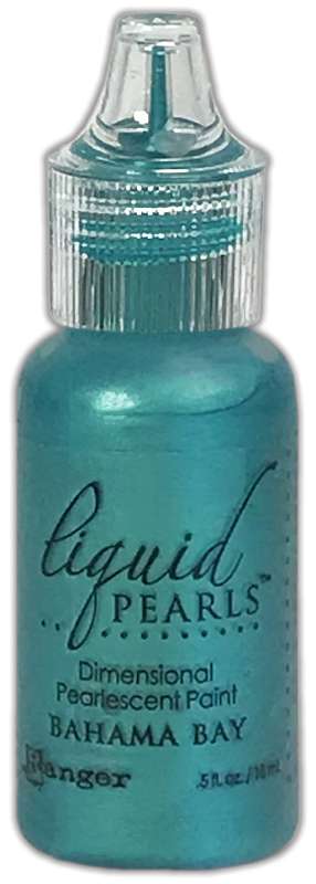 Liquid Pearls Dimensional Pearlescent Paint .5oz-Bahama Bay