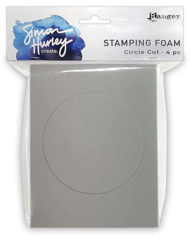 Simon Hurley create. Stamping Foam Shapes-Circle Cut