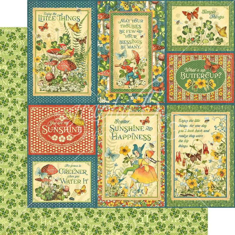 Little Things Double-Sided Cardstock 12"X12"-You Are My Sunshine