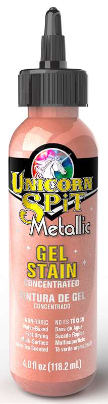 Unicorn Spit Sparkling Wood Stain & Glaze 4oz-Metallic Aphrodite