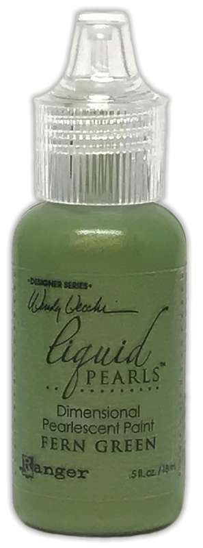 Wendy Vecchi Make Art Liquid Pearls .5oz-Fern Green