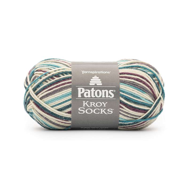 Patons Kroy Socks Yarn-Northern Lights