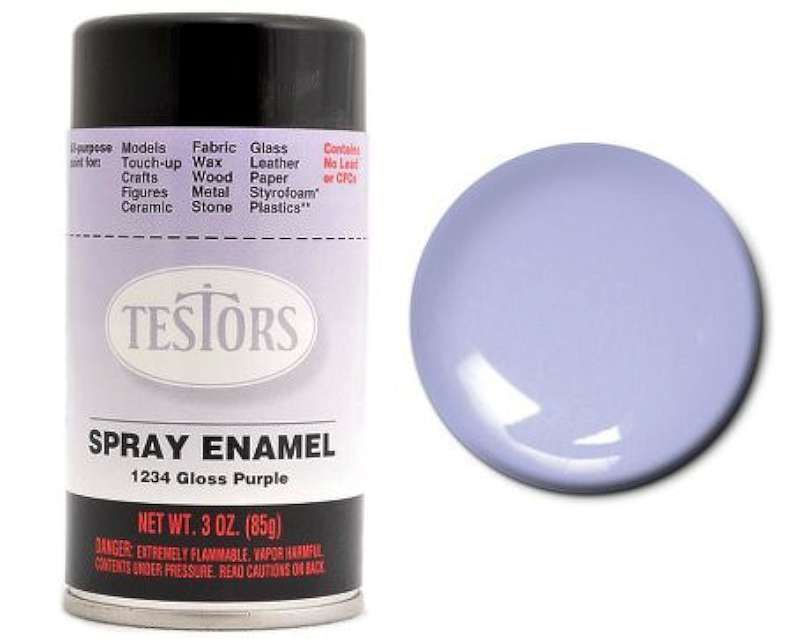 3oz. Spray Finishing Enamel Gloss Purple