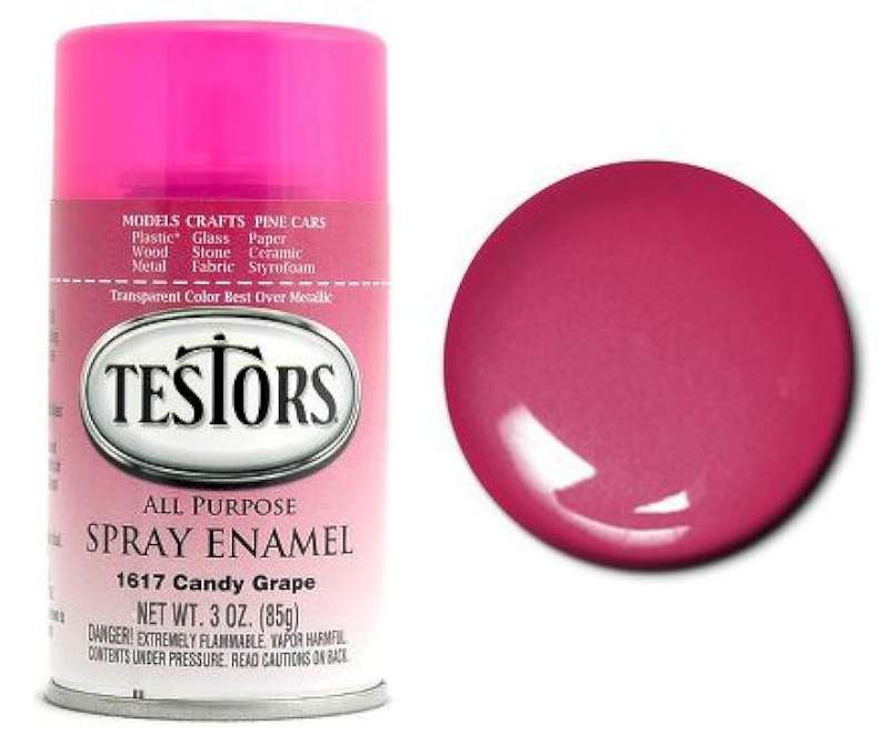 3oz. Spray Finishing Enamel Transparent Candy Grape