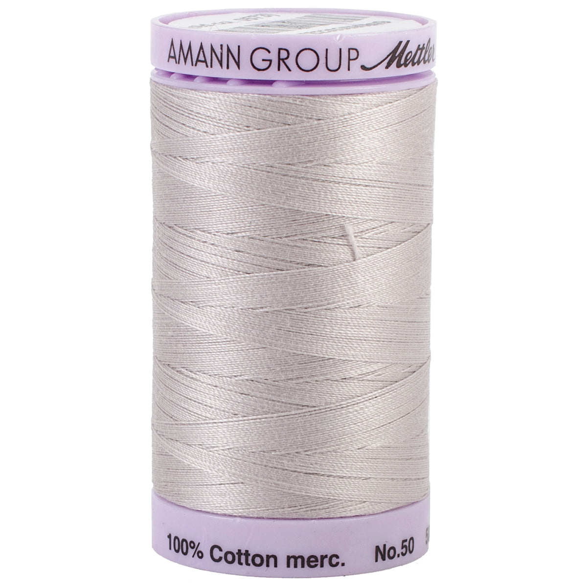 Silk Finish Cotton Thread 50wt 547yd Cloud Gray