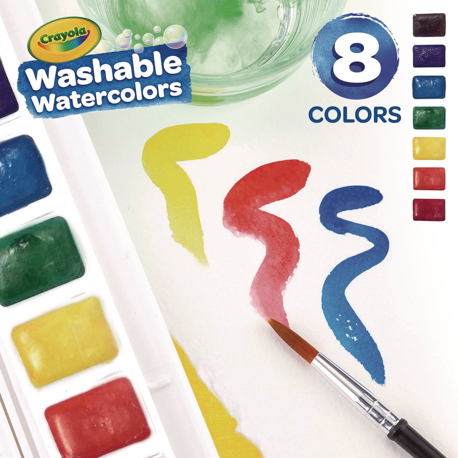 Crayola Washable Watercolors 8 Colors