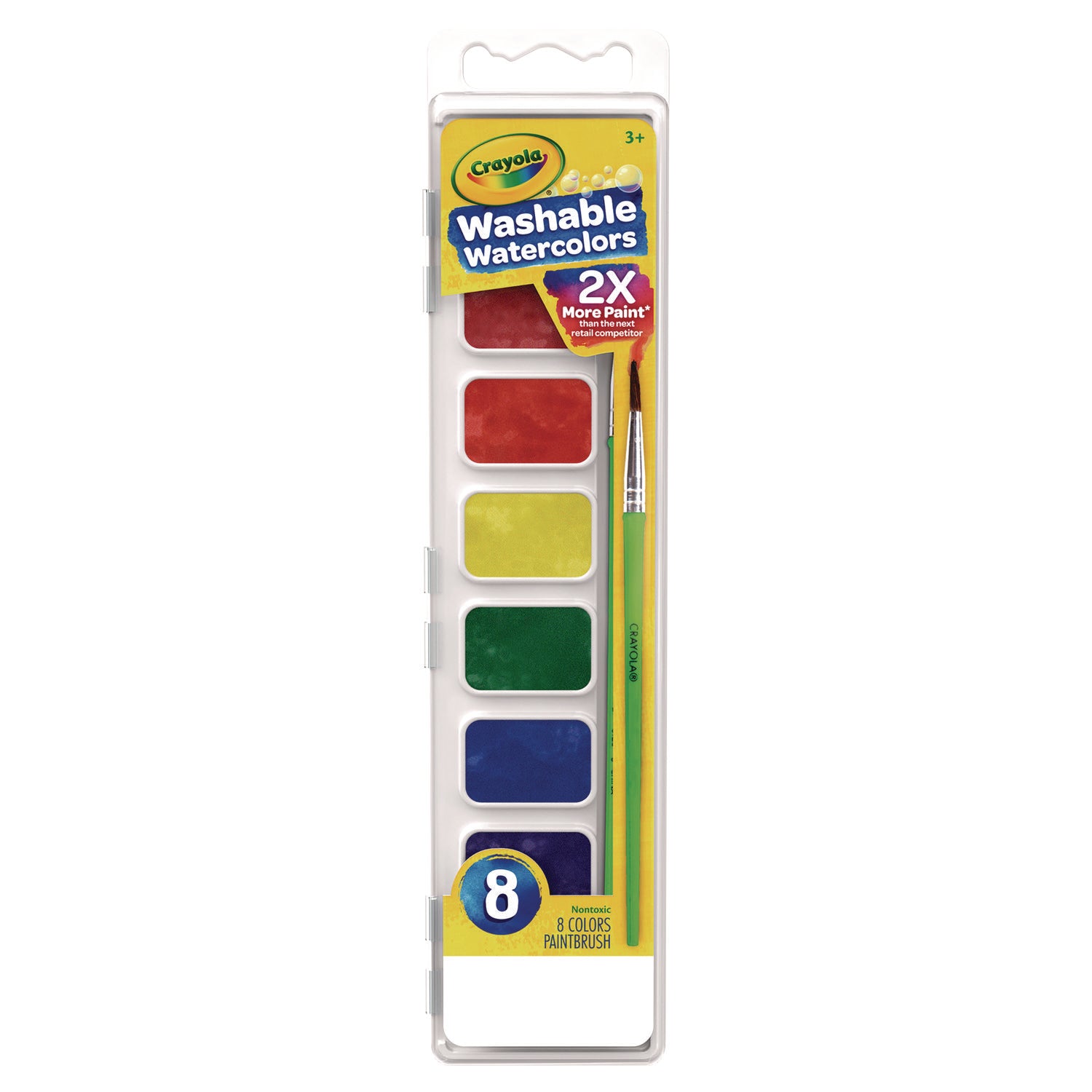 Crayola Washable Watercolors 8 Colors