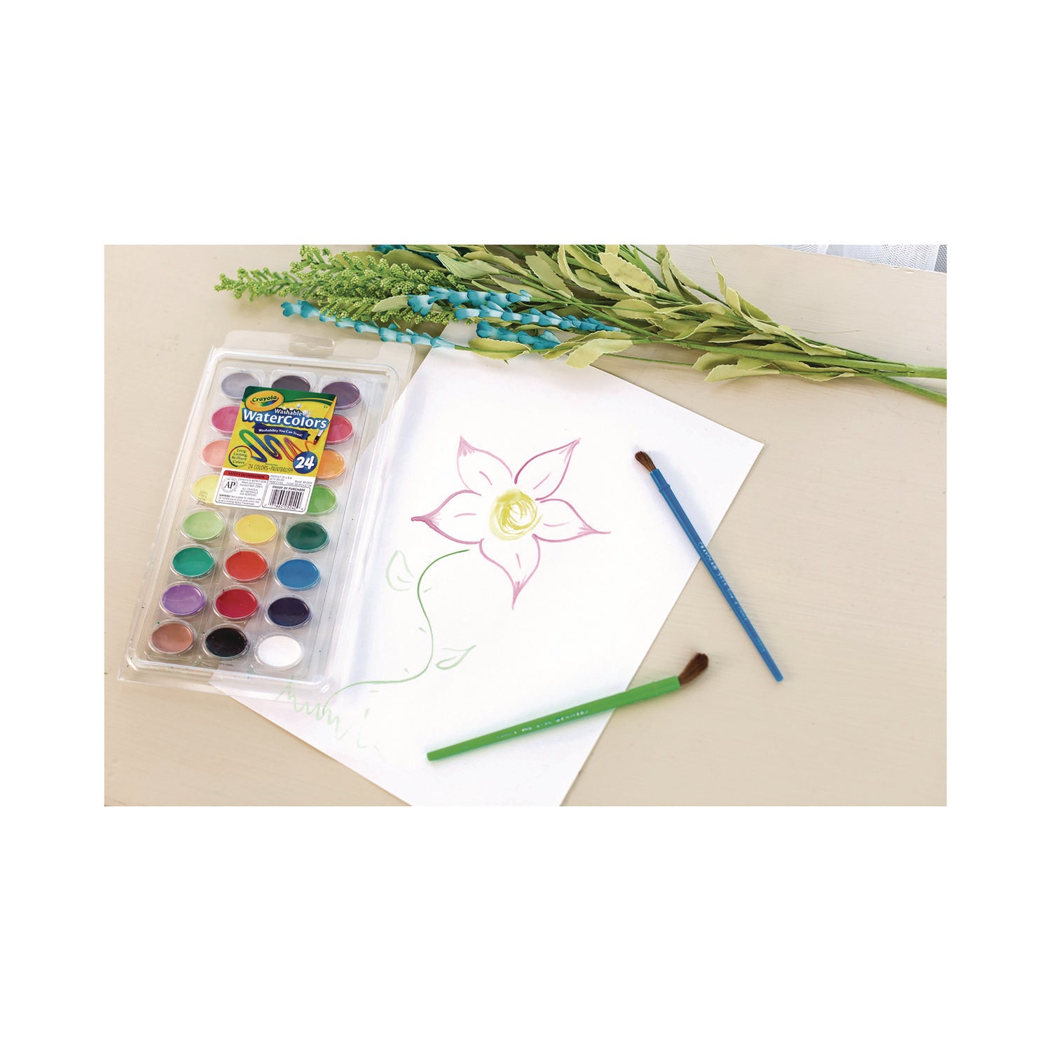 Crayola Washable Watercolors 24 colors