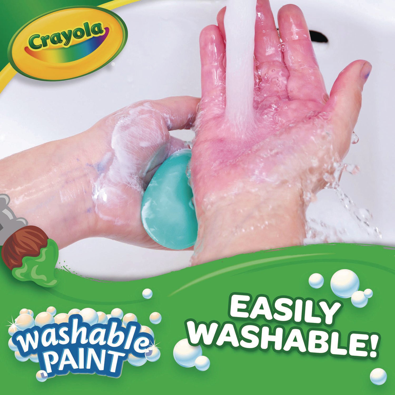 Crayola® Washable Paint, Brown, 16 oz