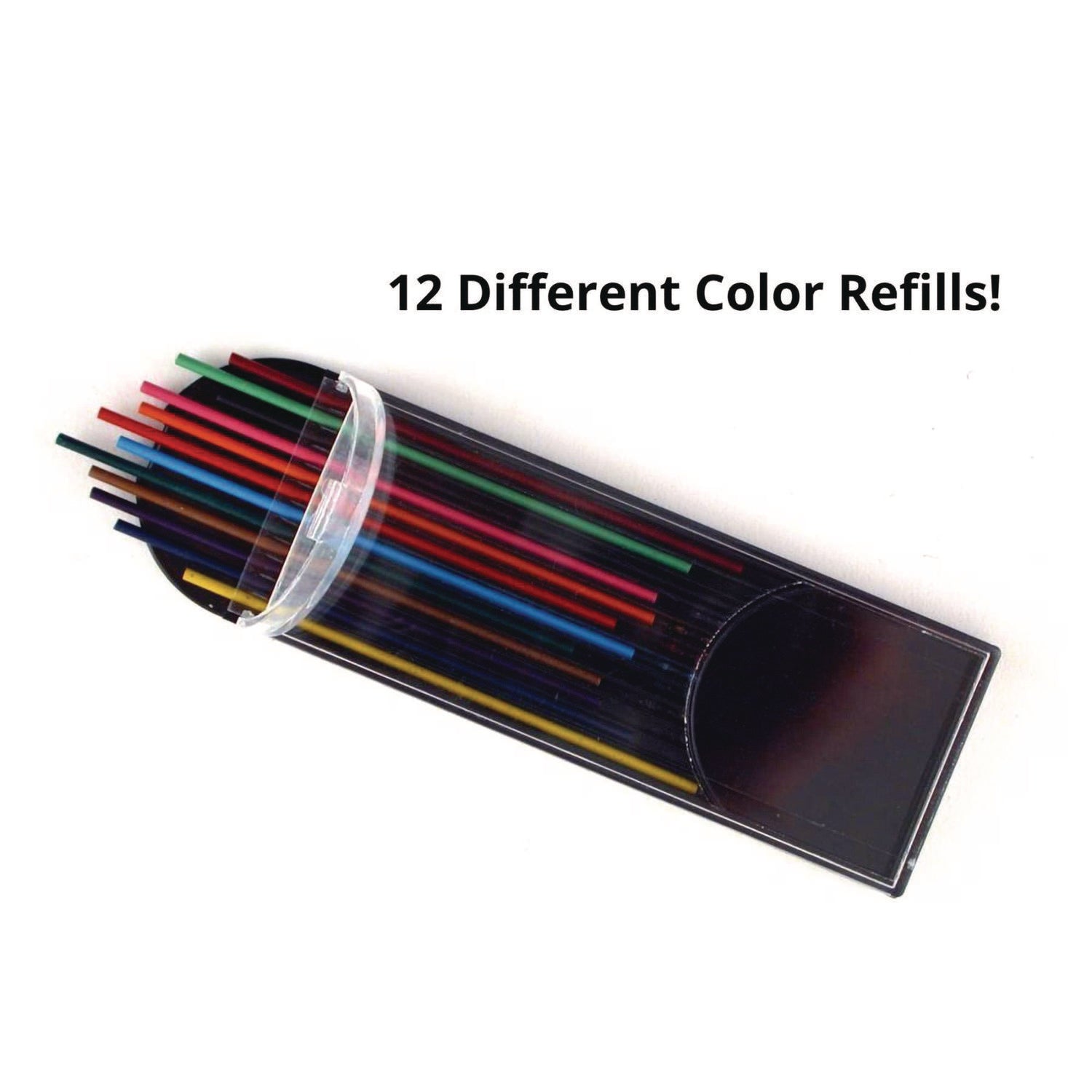 Mechanical Pencil W/12 Colored Refills