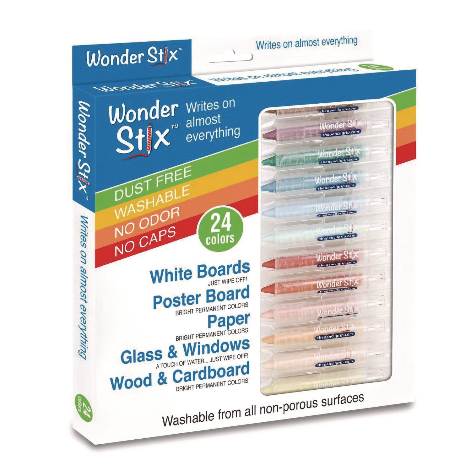 Wonder Stix Crayons 24/Pkg Assorted Colors