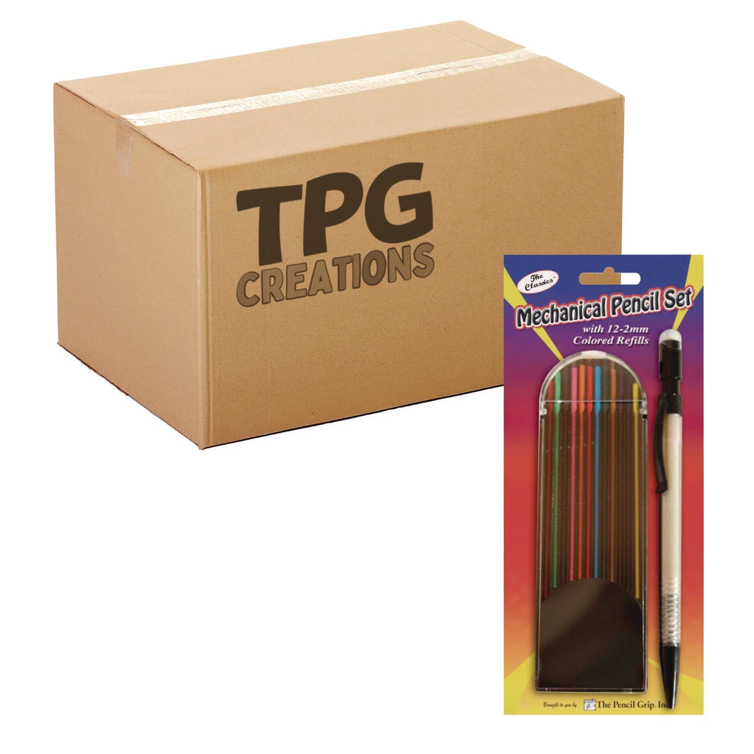 Mechanical Pencil W/12 Colored Refills