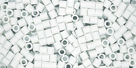 Perler Beads 6,000/Pkg White