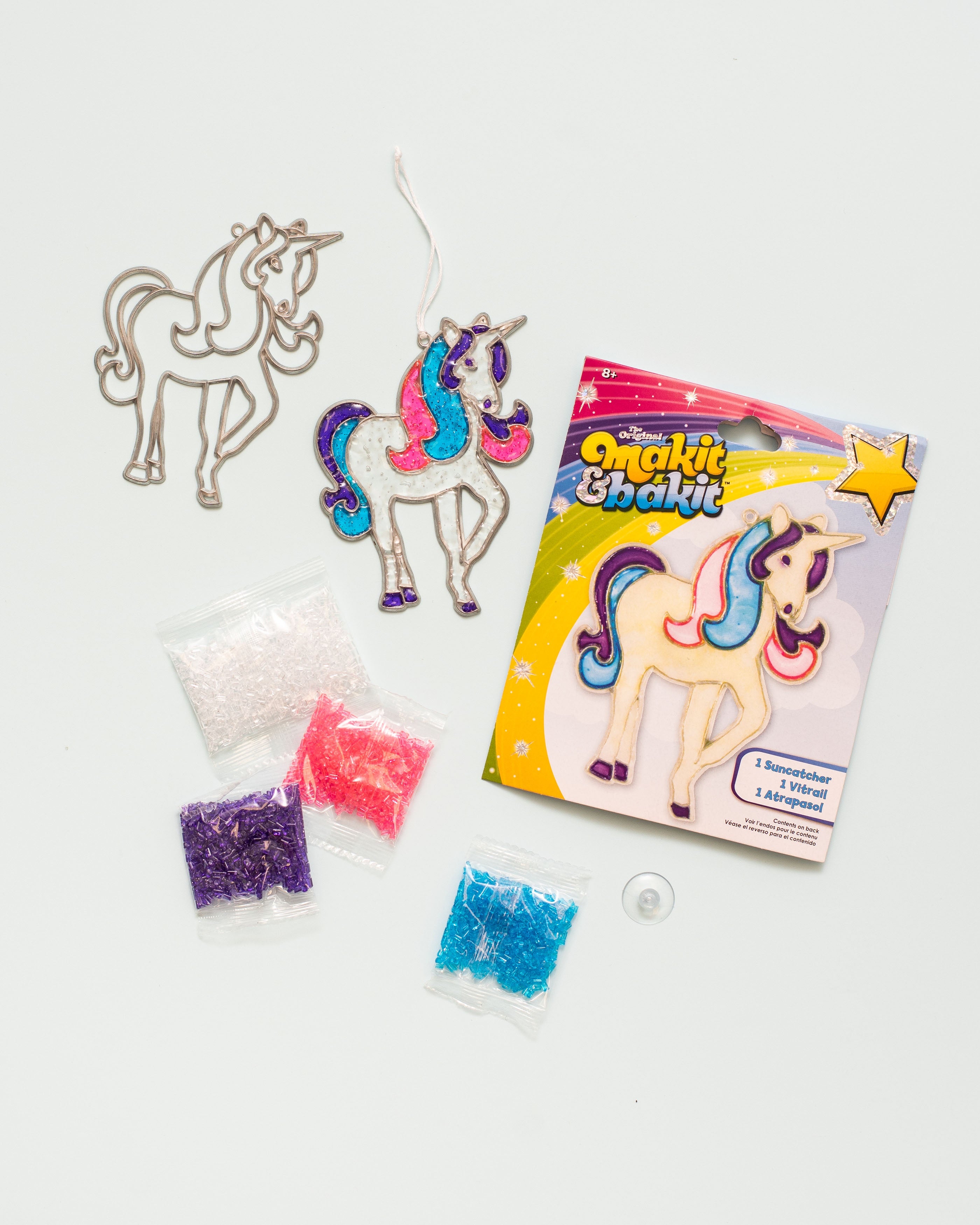 Makit & Bakit Suncatcher Kit Glitter Unicorn