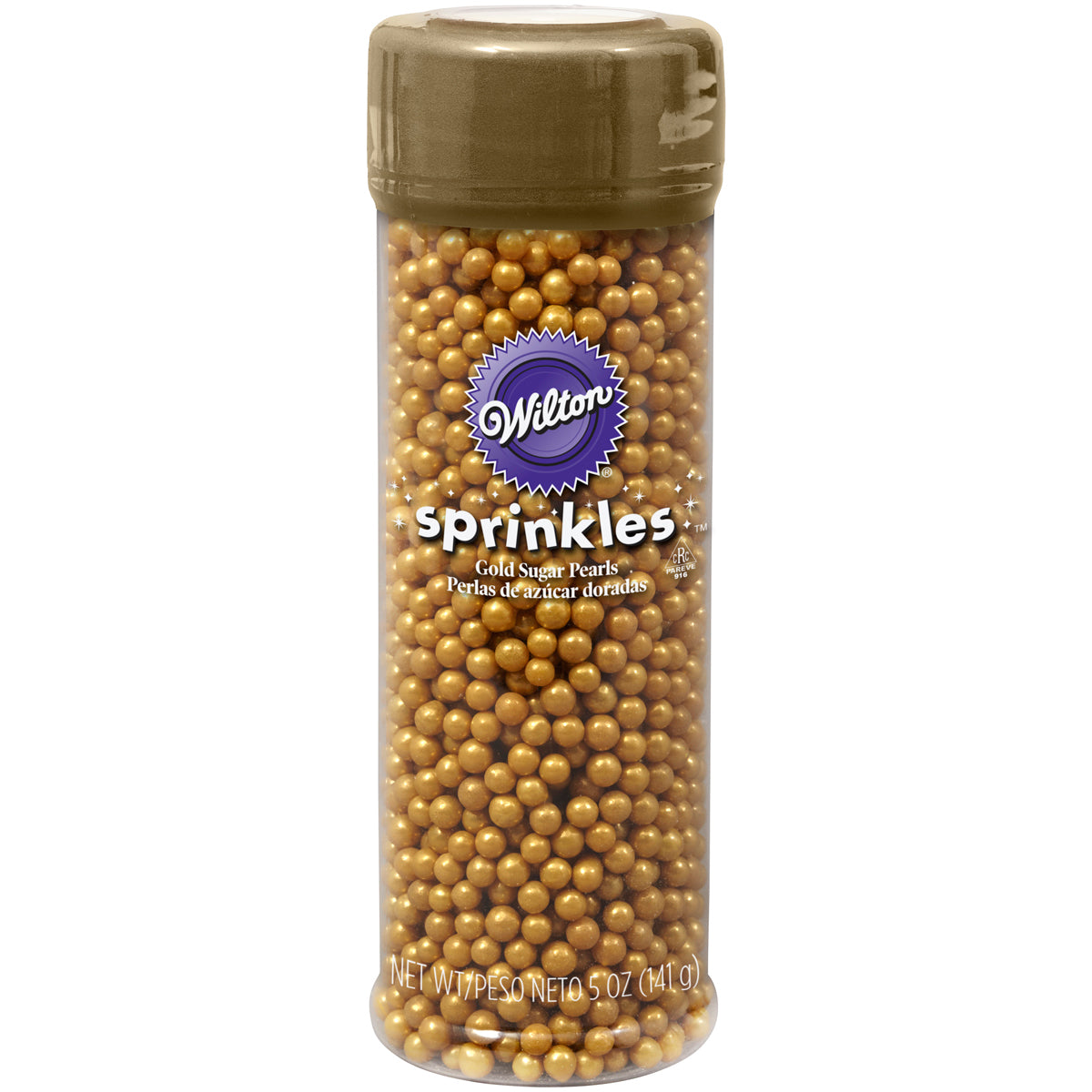 Pearl Sprinkles 5oz Gold