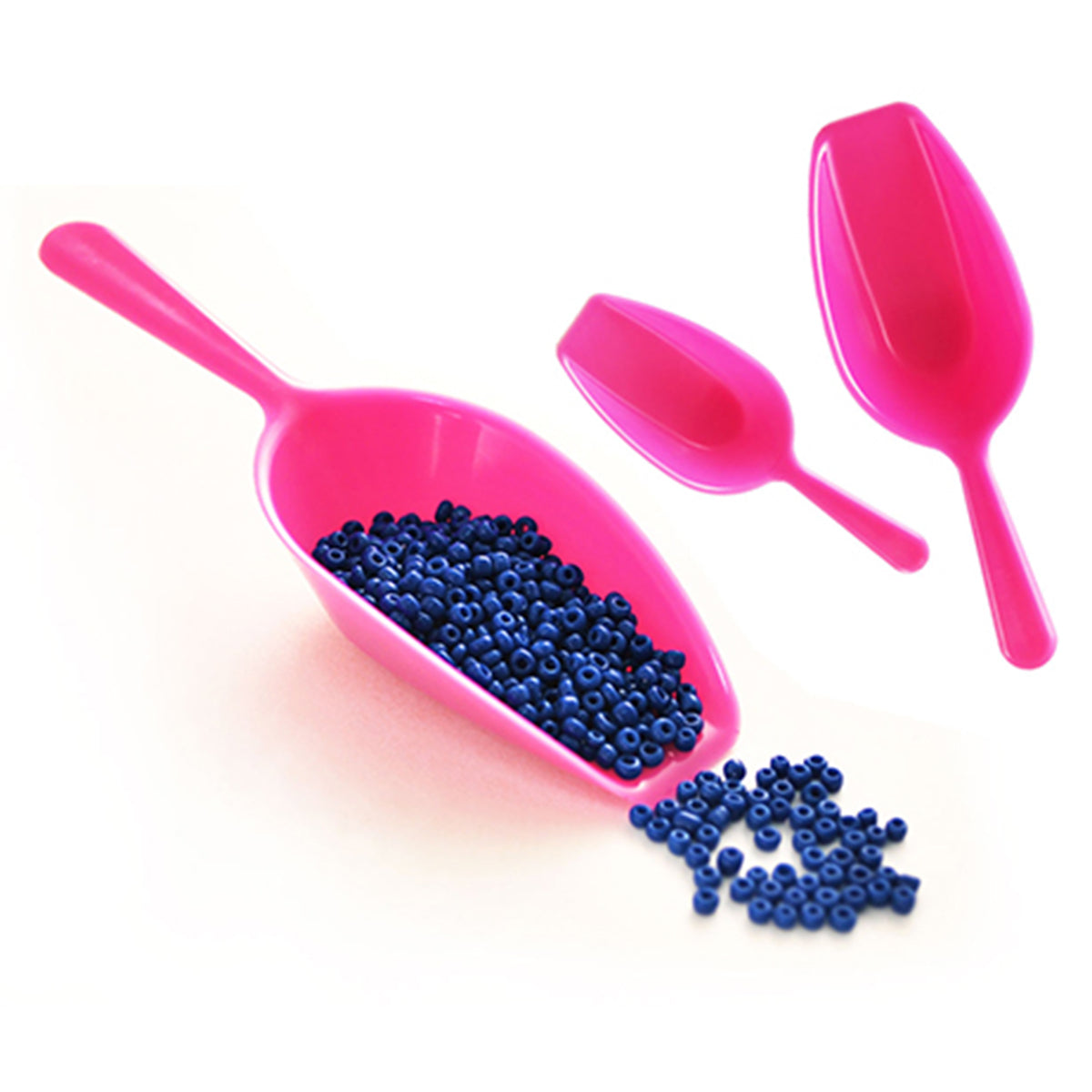 Scoop-It Mini Bead Scoops 3/Pkg  