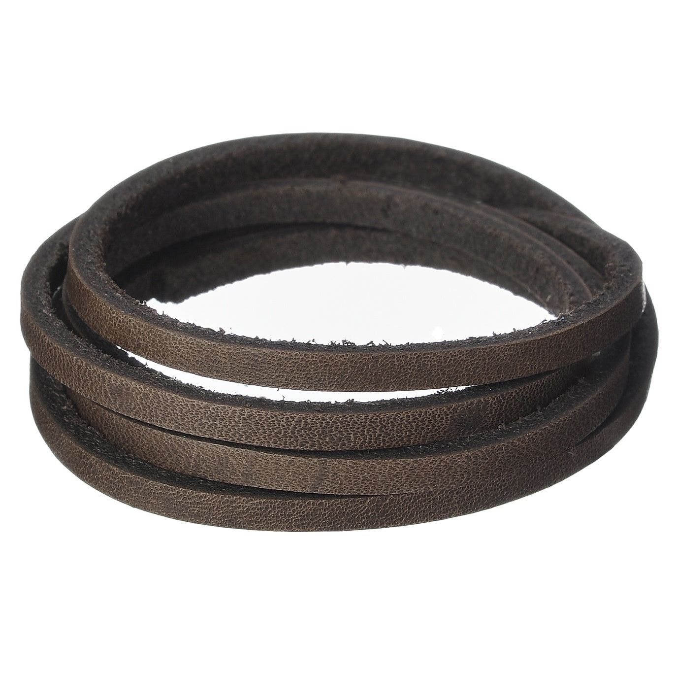 Latigo Lace .125"X4yd Carded Dark Brown