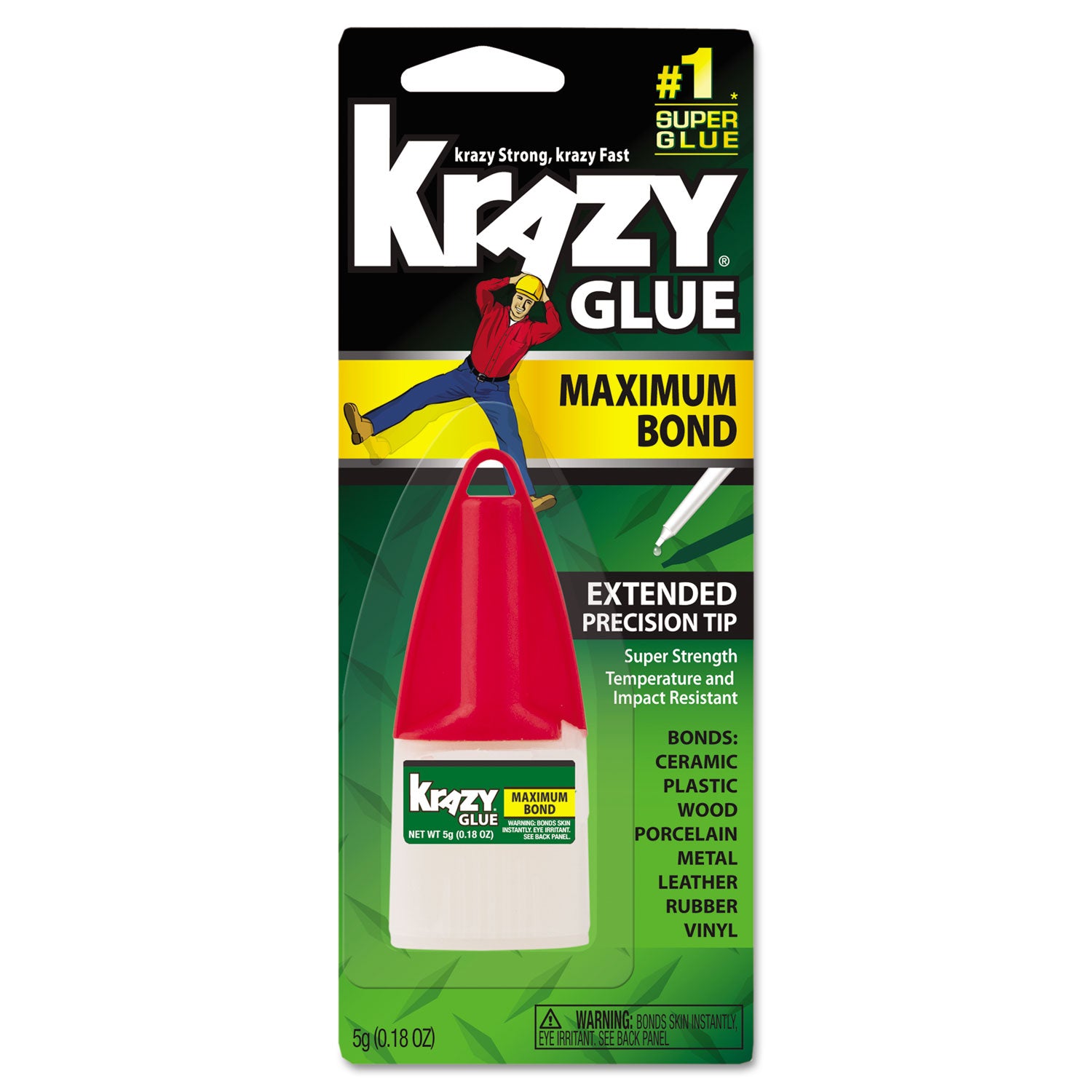 Krazy Glue(R) Maximum Bond Extended Precision Tip .18oz
