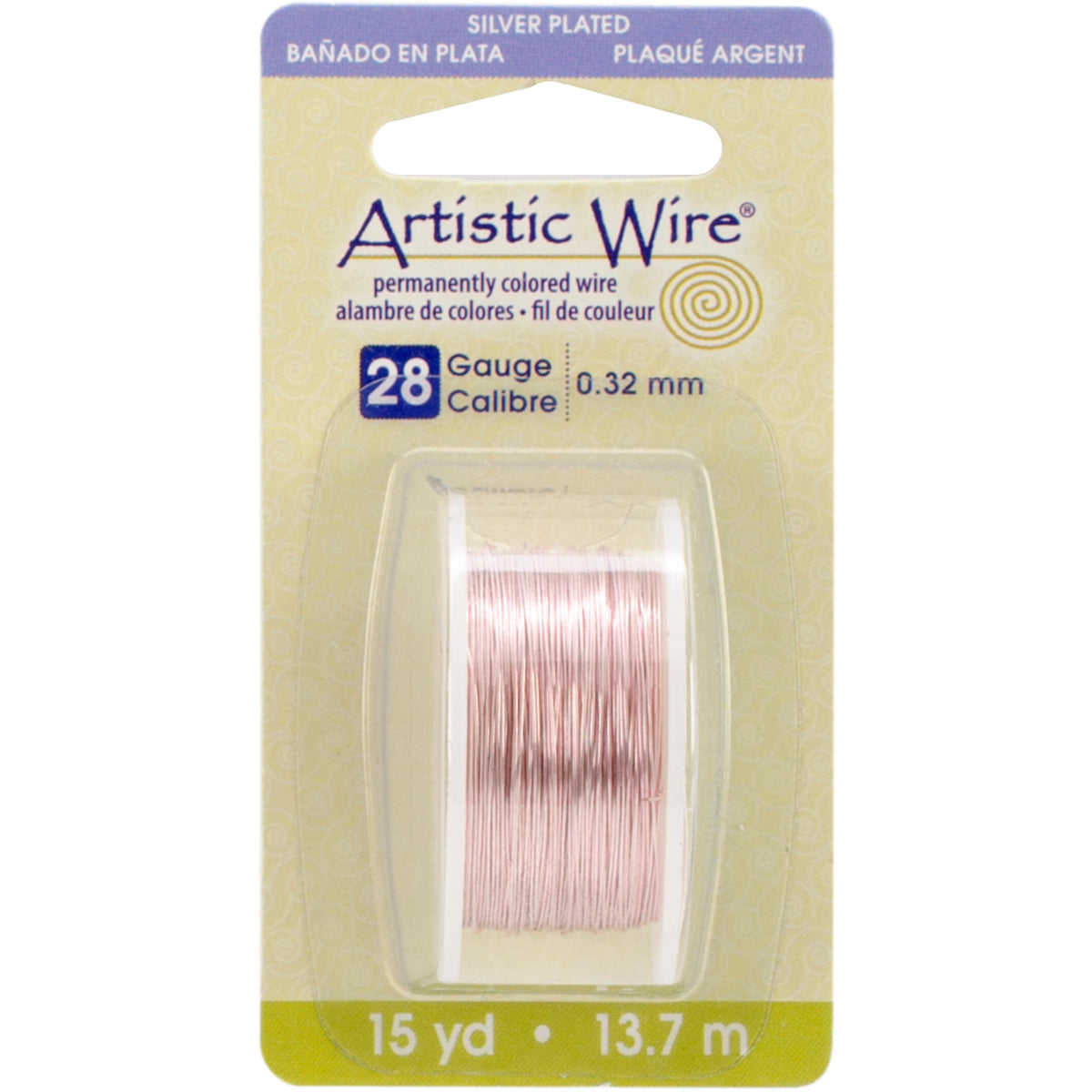 Artistic Wire 28 Gauge 15yd Rose Gold