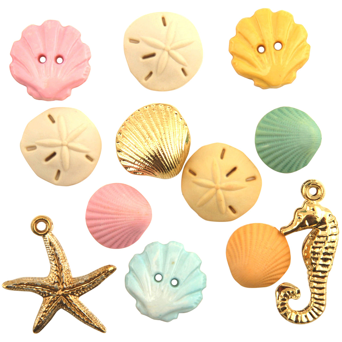 Button Theme Pack Beach Treasures