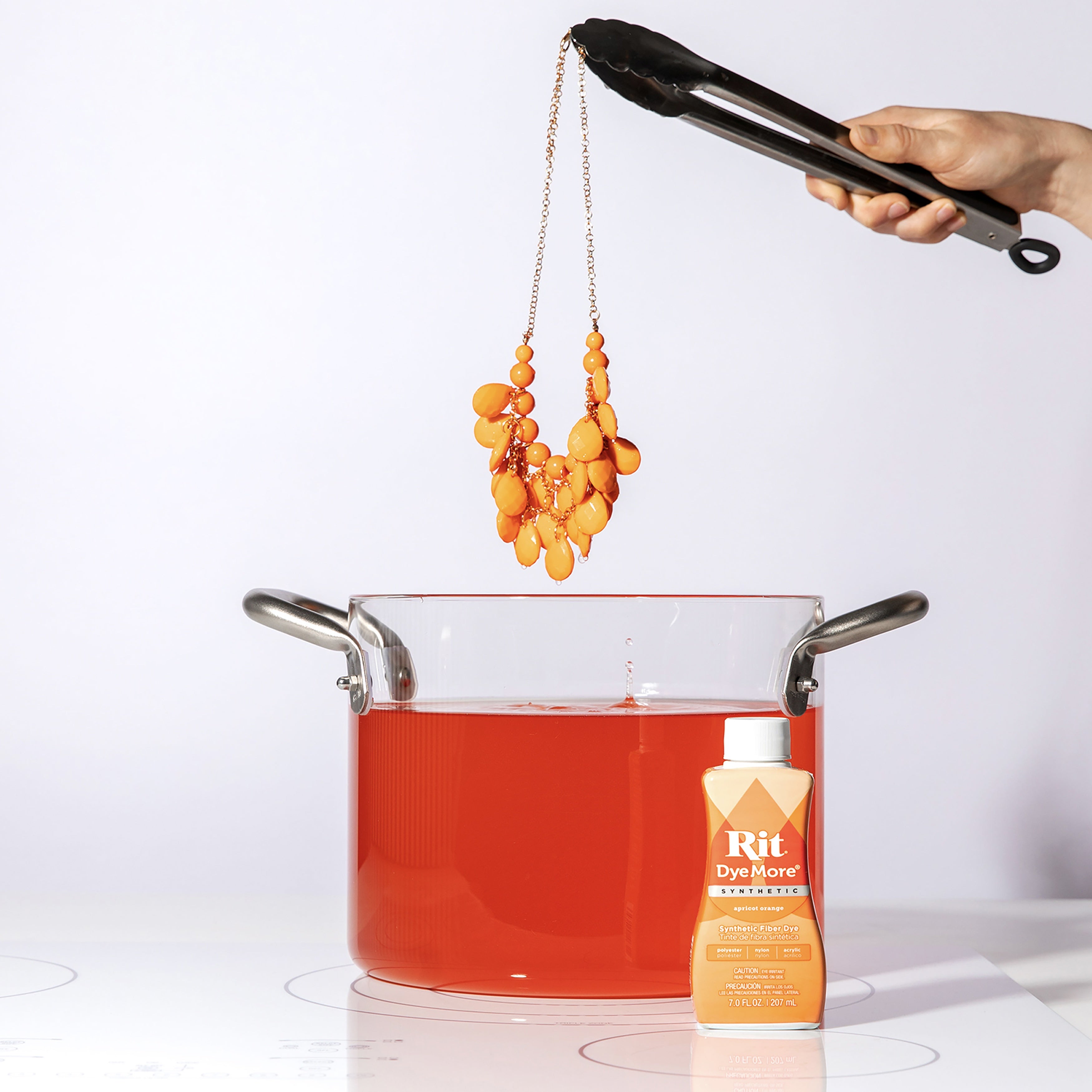Rit Dye More Synthetic 7oz Apricot Orange