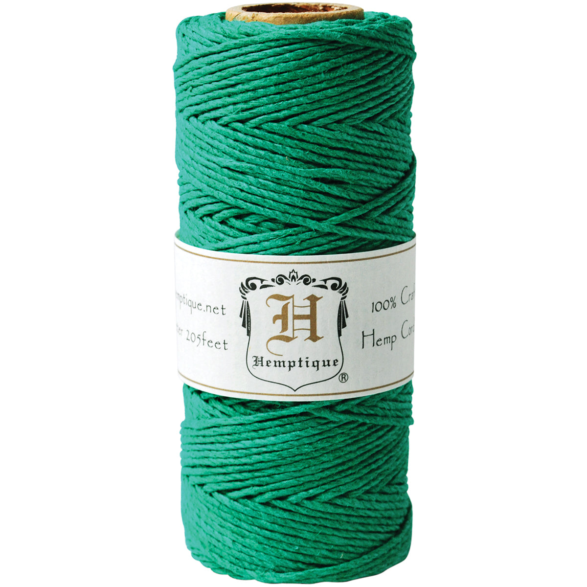Hemp Cord Spool 20lb 205' Green
