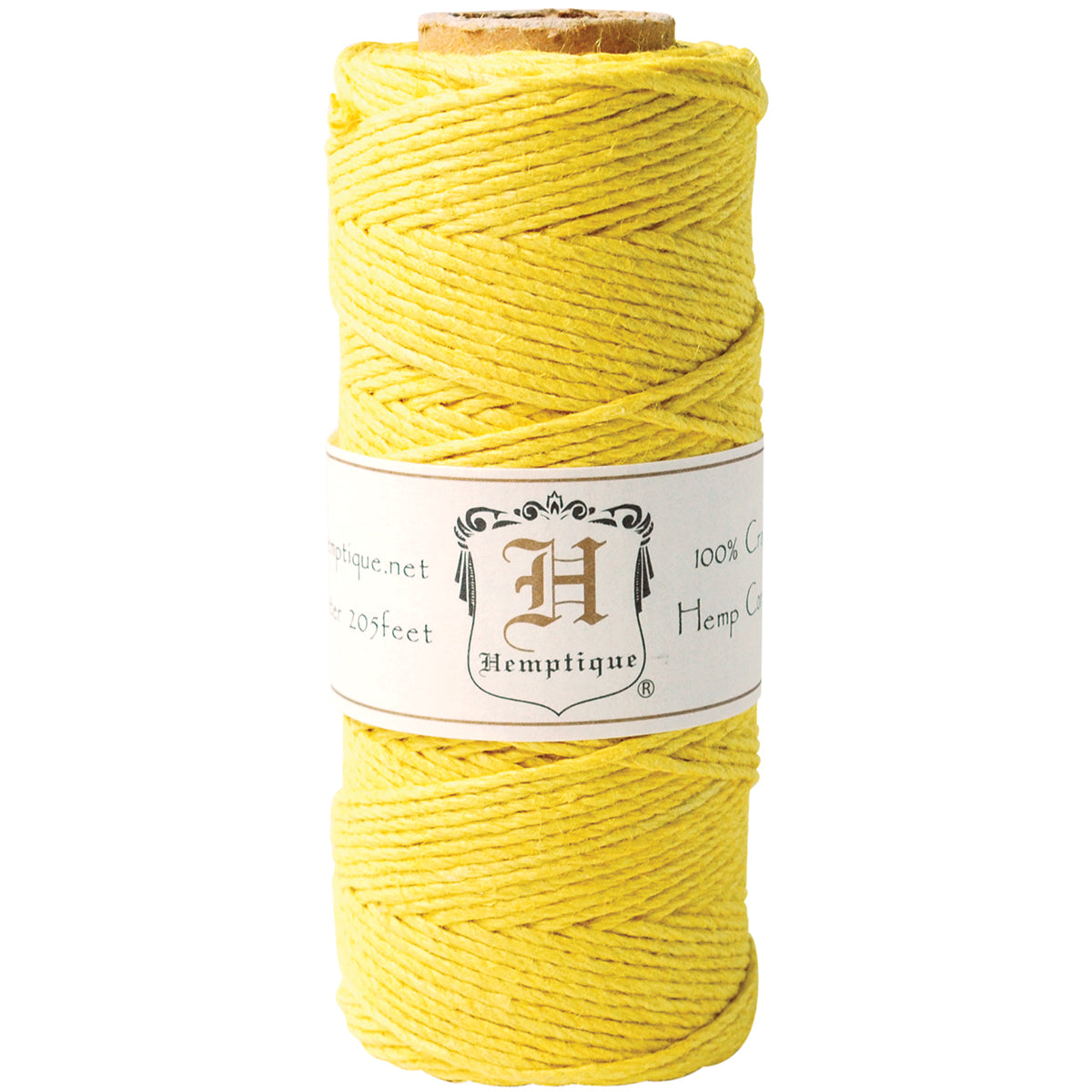 Hemp Cord Spool 20lb 205' Yellow