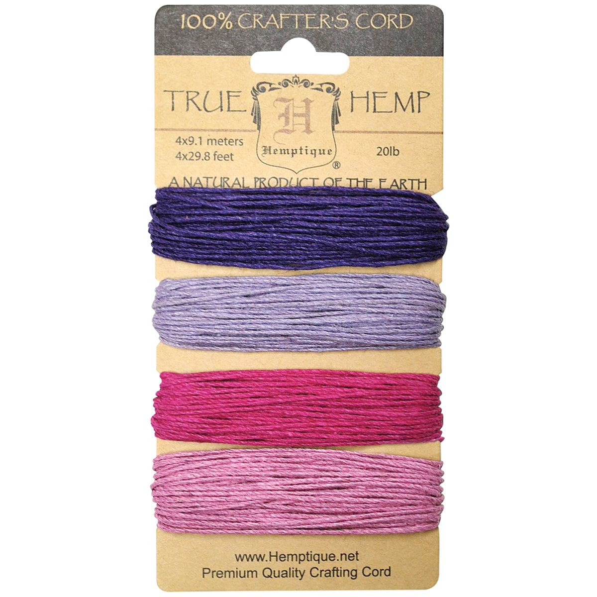 Hemp Cord 20lb 120' Berry Bar
