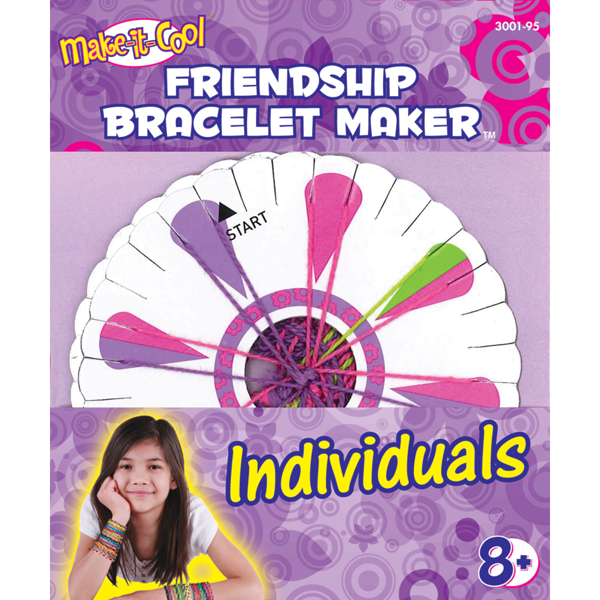 Cool Cord Friendship Bracelet Pack Assorted Colors