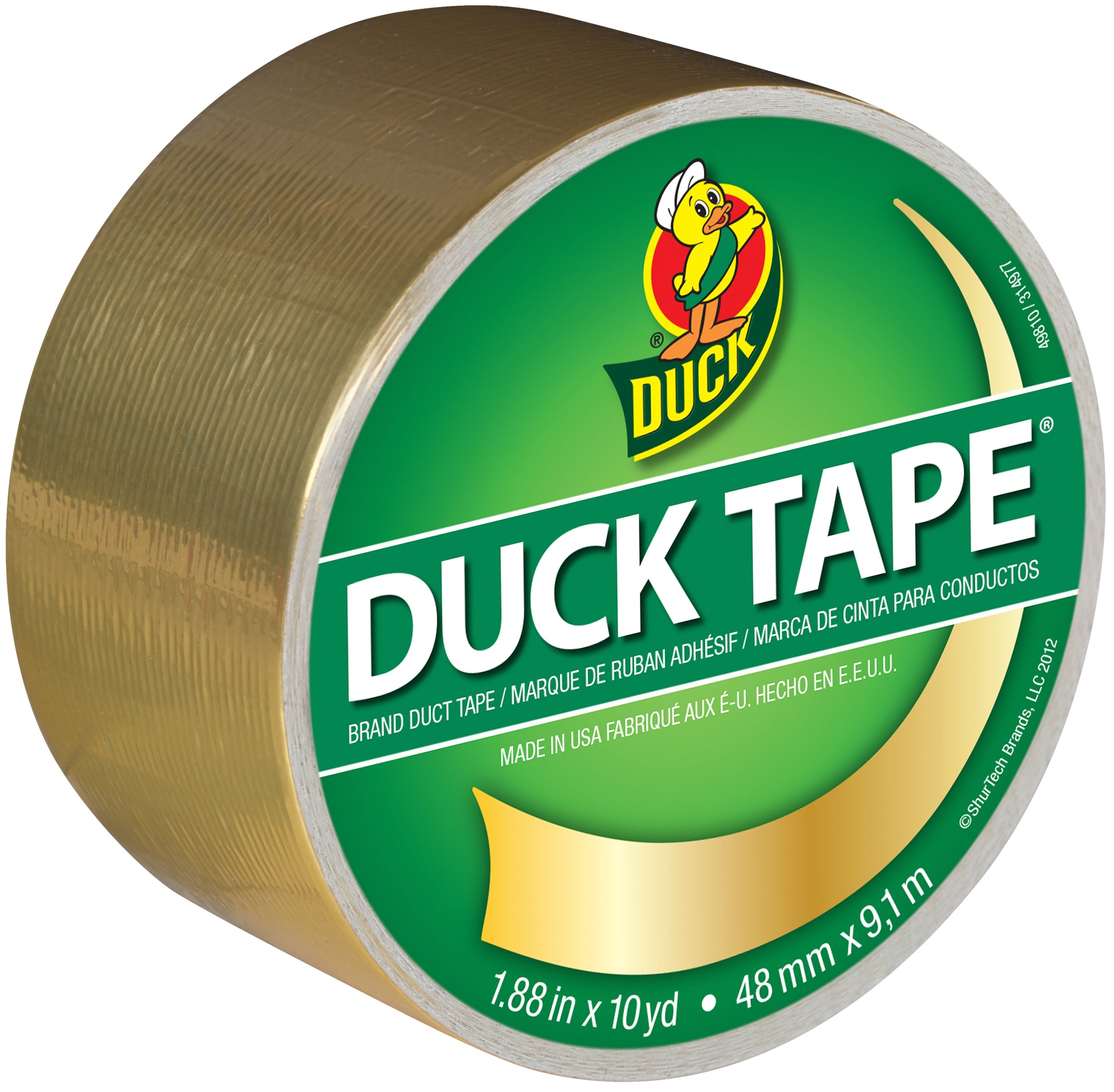 Duck Tape 1.88"X10yd Gold