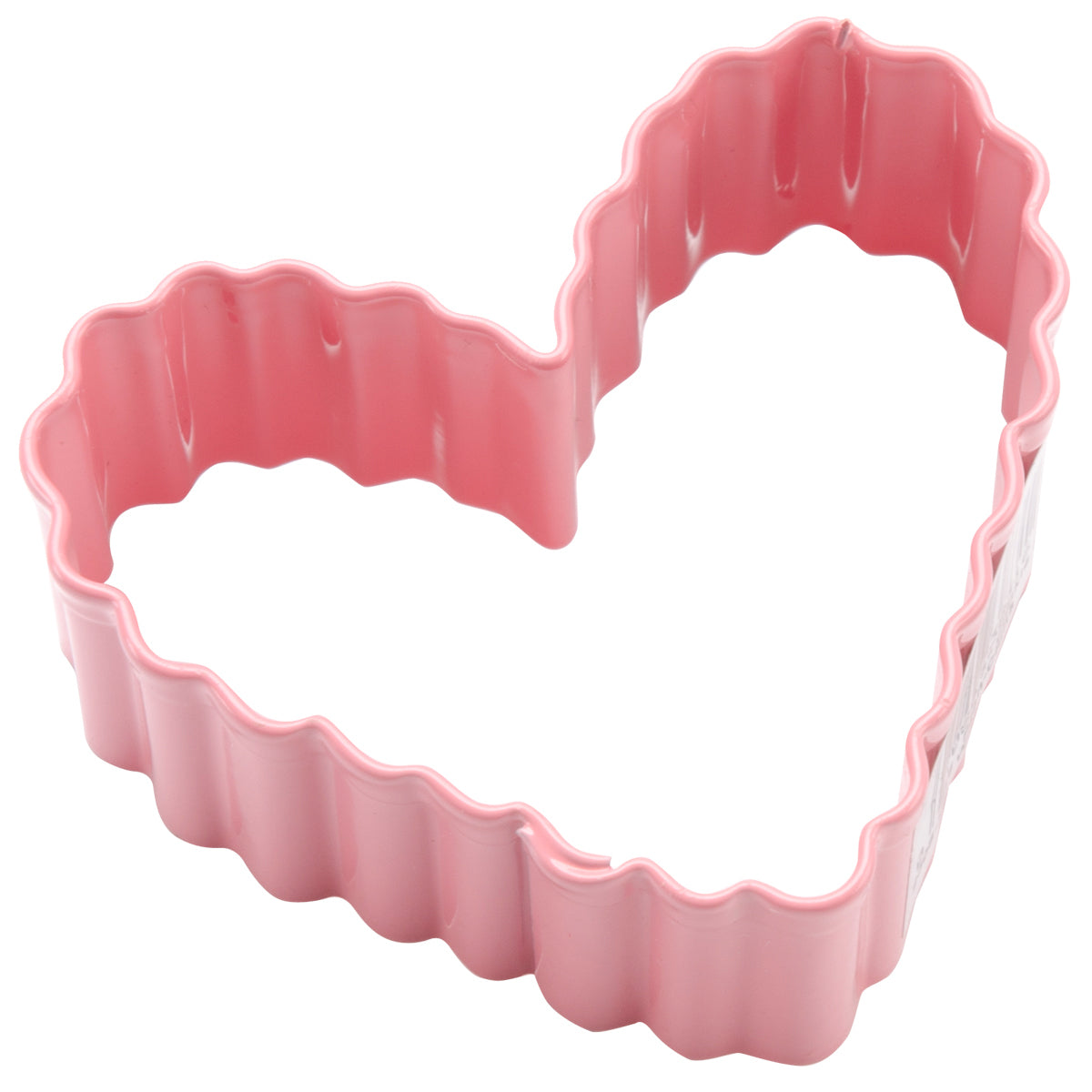 Metal Cookie Cutter 3" Crinkle Heart