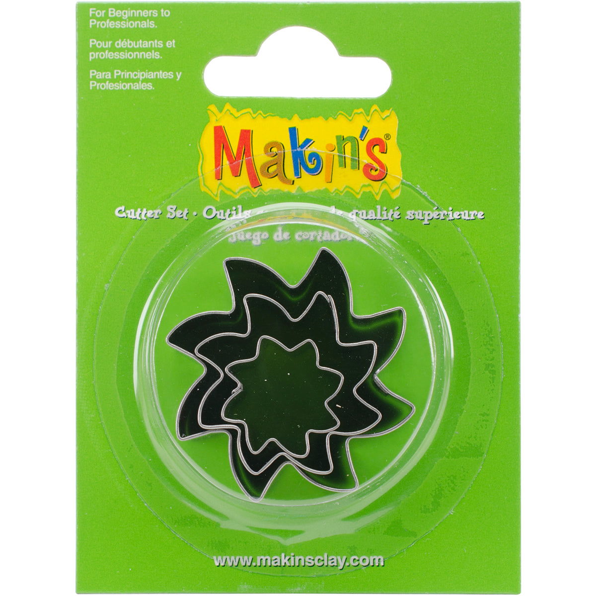 Makin's Clay Cutters 3/Pkg Sun