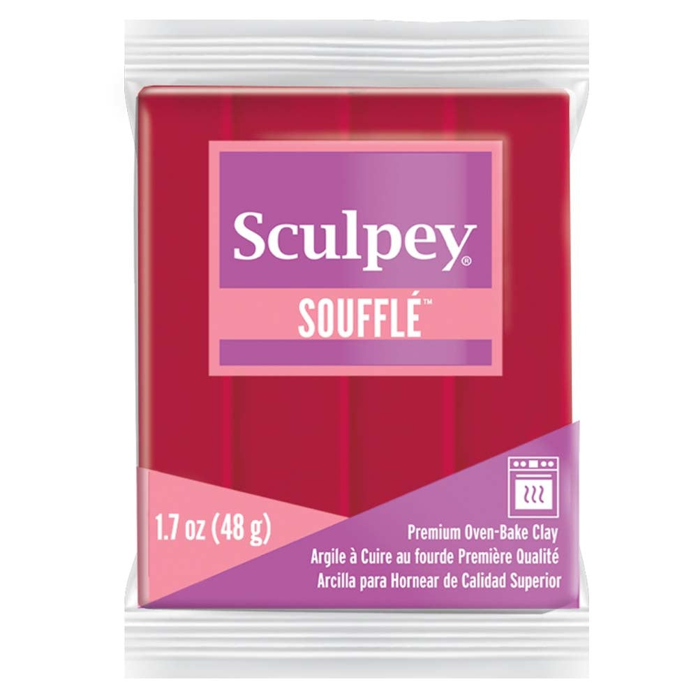 Sculpey Souffle Clay 2oz Cherry Pie