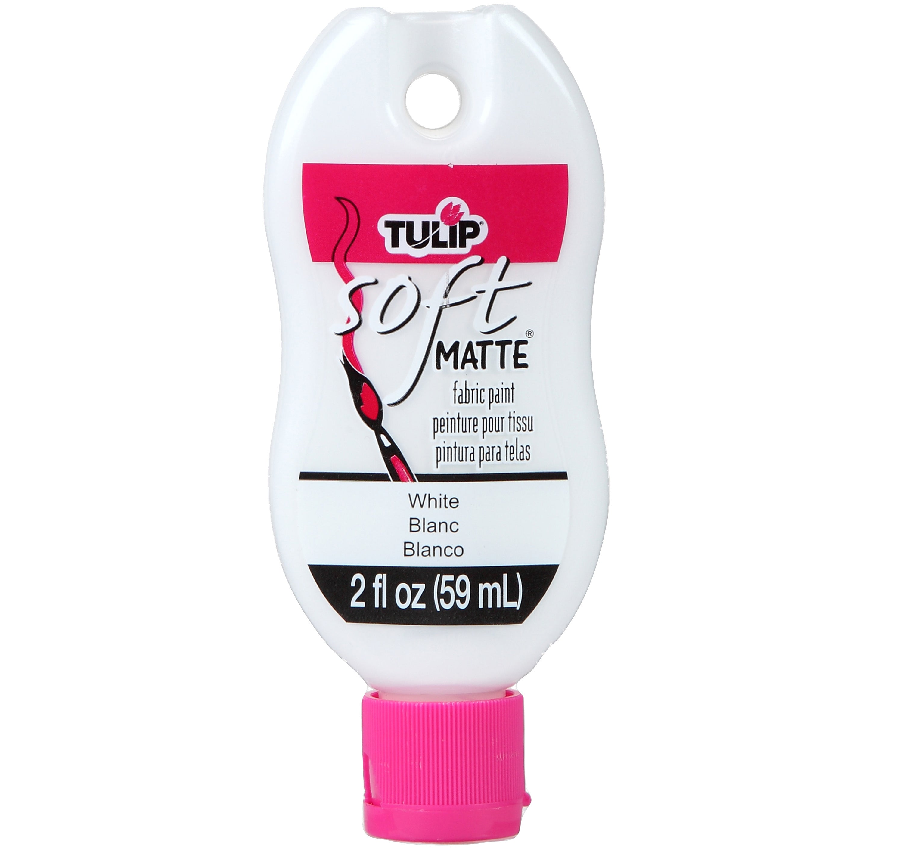 Tulip Soft Matte Fabric Paint 2oz White