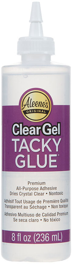 Aleene's Clear Gel Tacky Glue 8oz