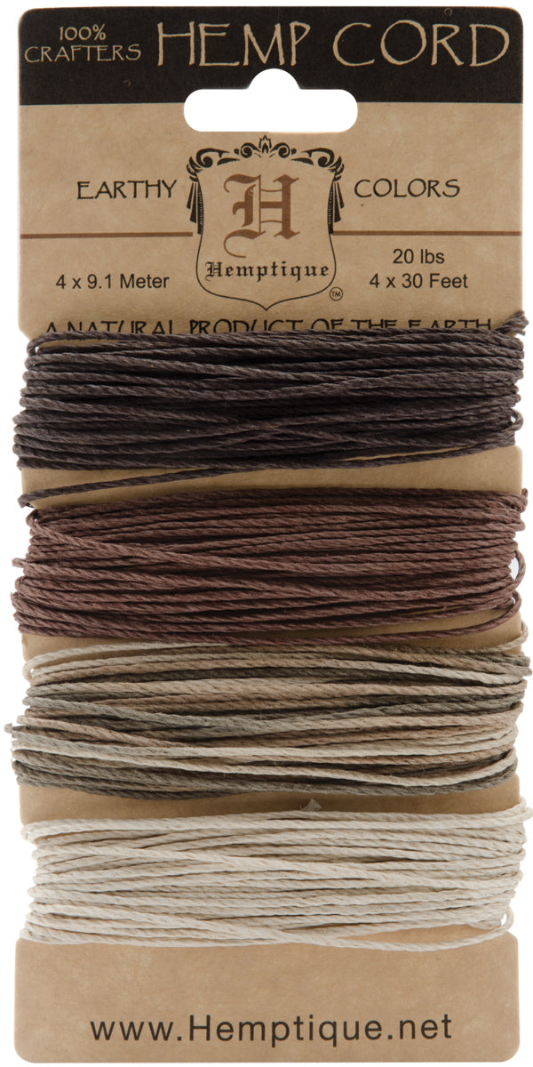 Hemp Cord 20lb 120' Earthy