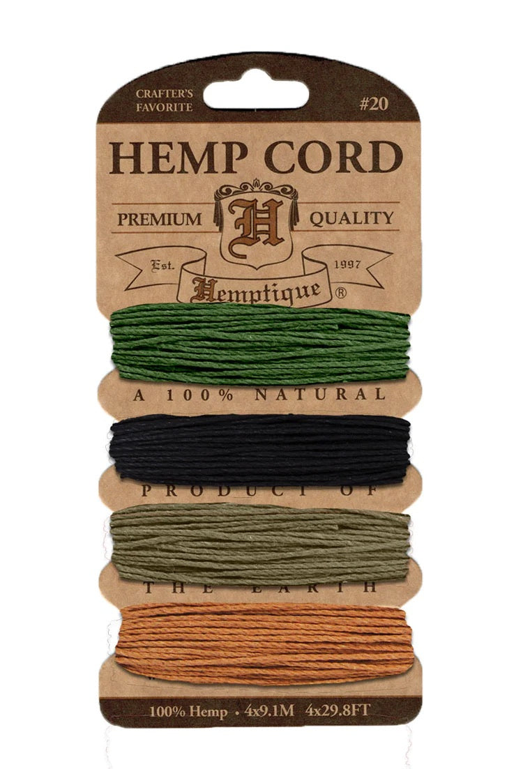 Hemp Cord 20lb 120' Camo
