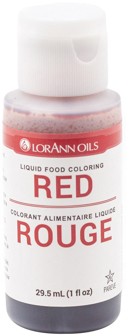 Liquid Food Color 1oz Red