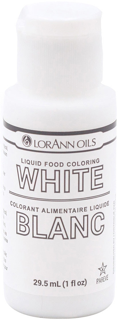 Liquid Food Color 1oz White