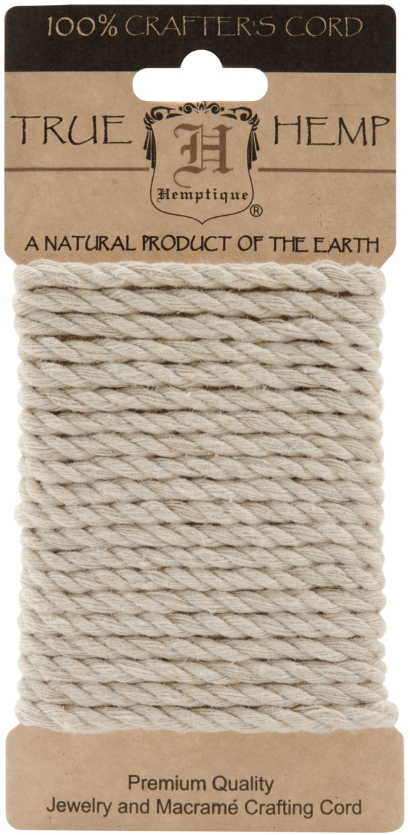 Hemp Rope 4mmX9.84' Natural