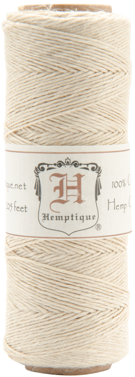 Hemp Cord Spool 10lb 205' Natural