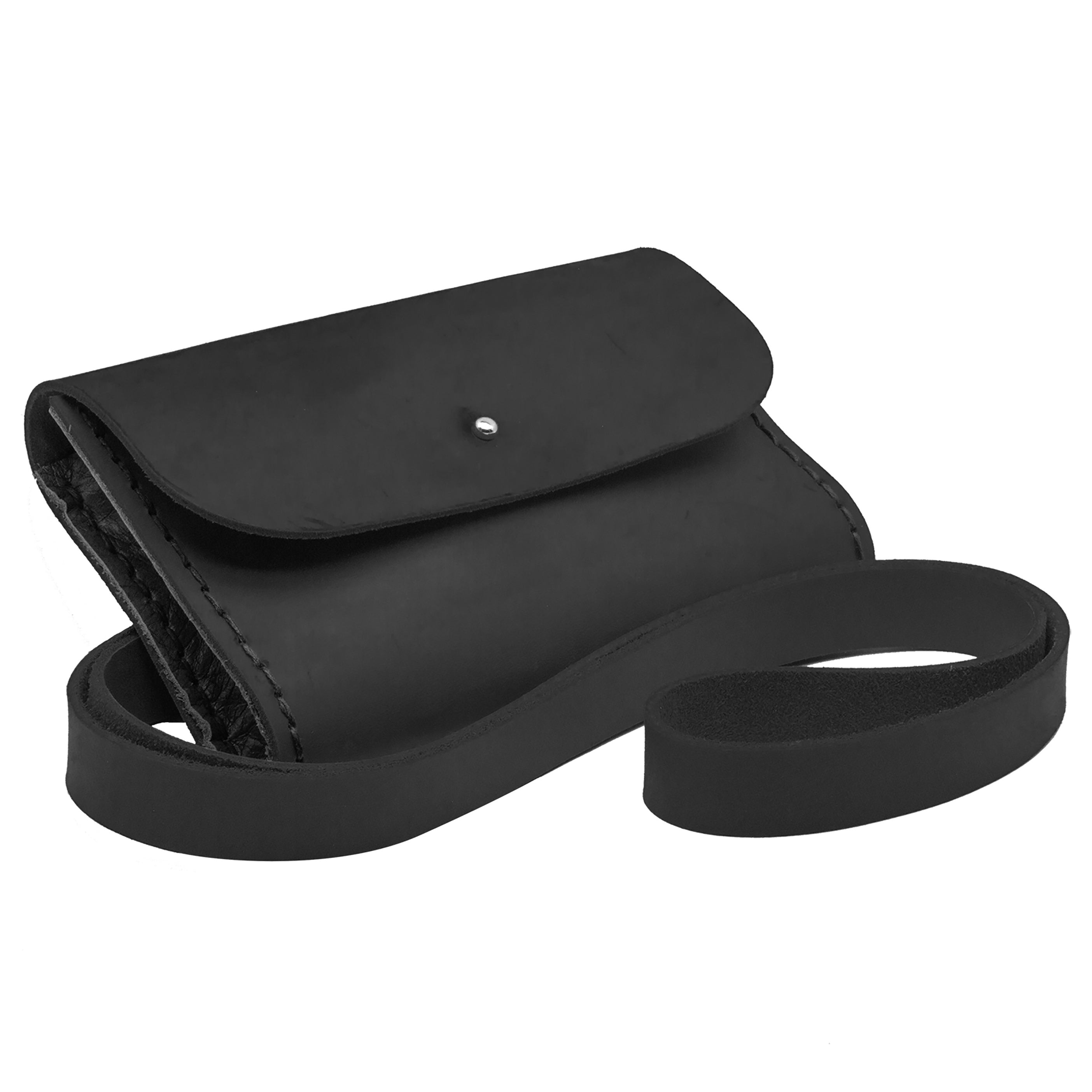 Leather Triumph Trim Piece 8"X11" Black
