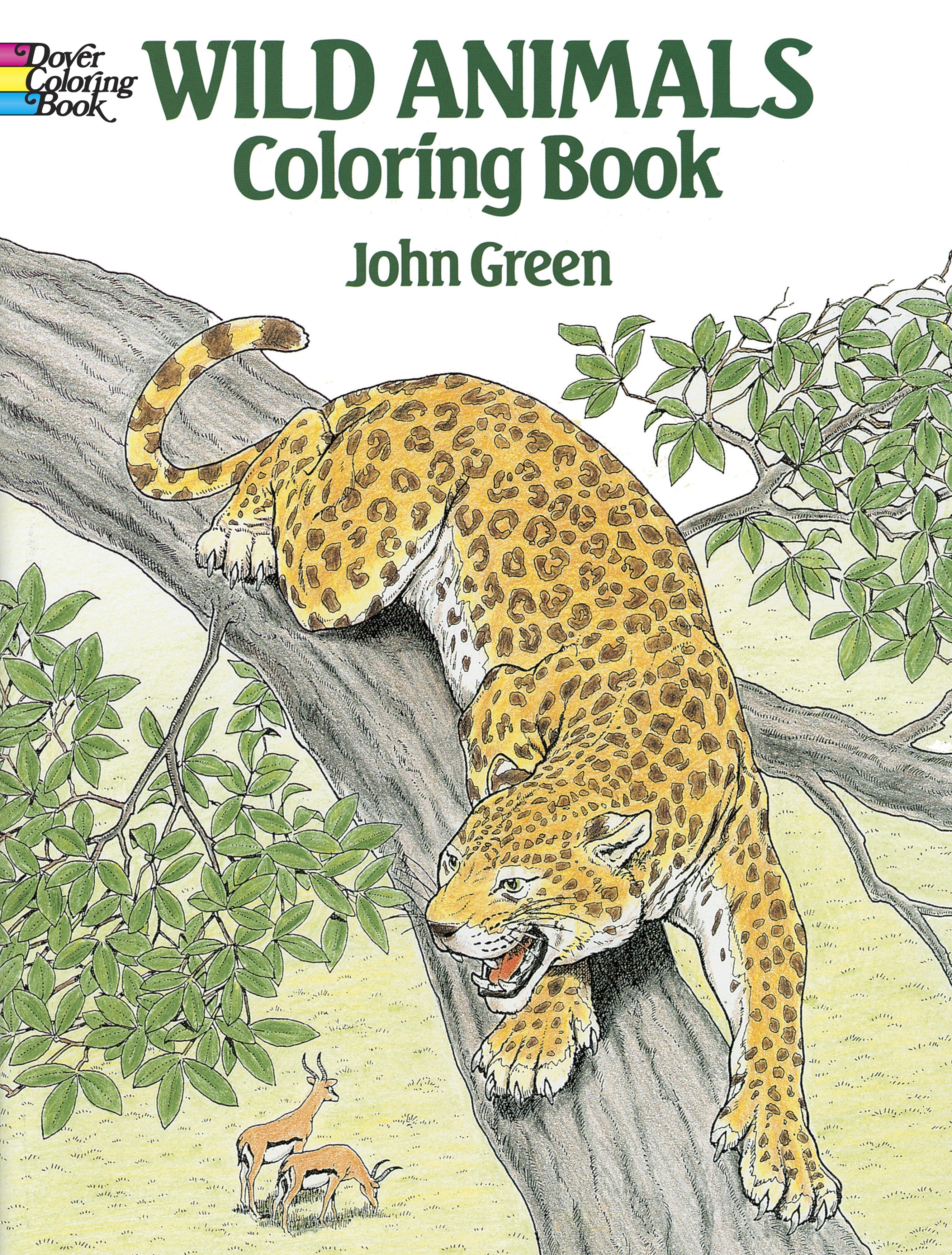 Dover Publications Wild Animals Coloring Book