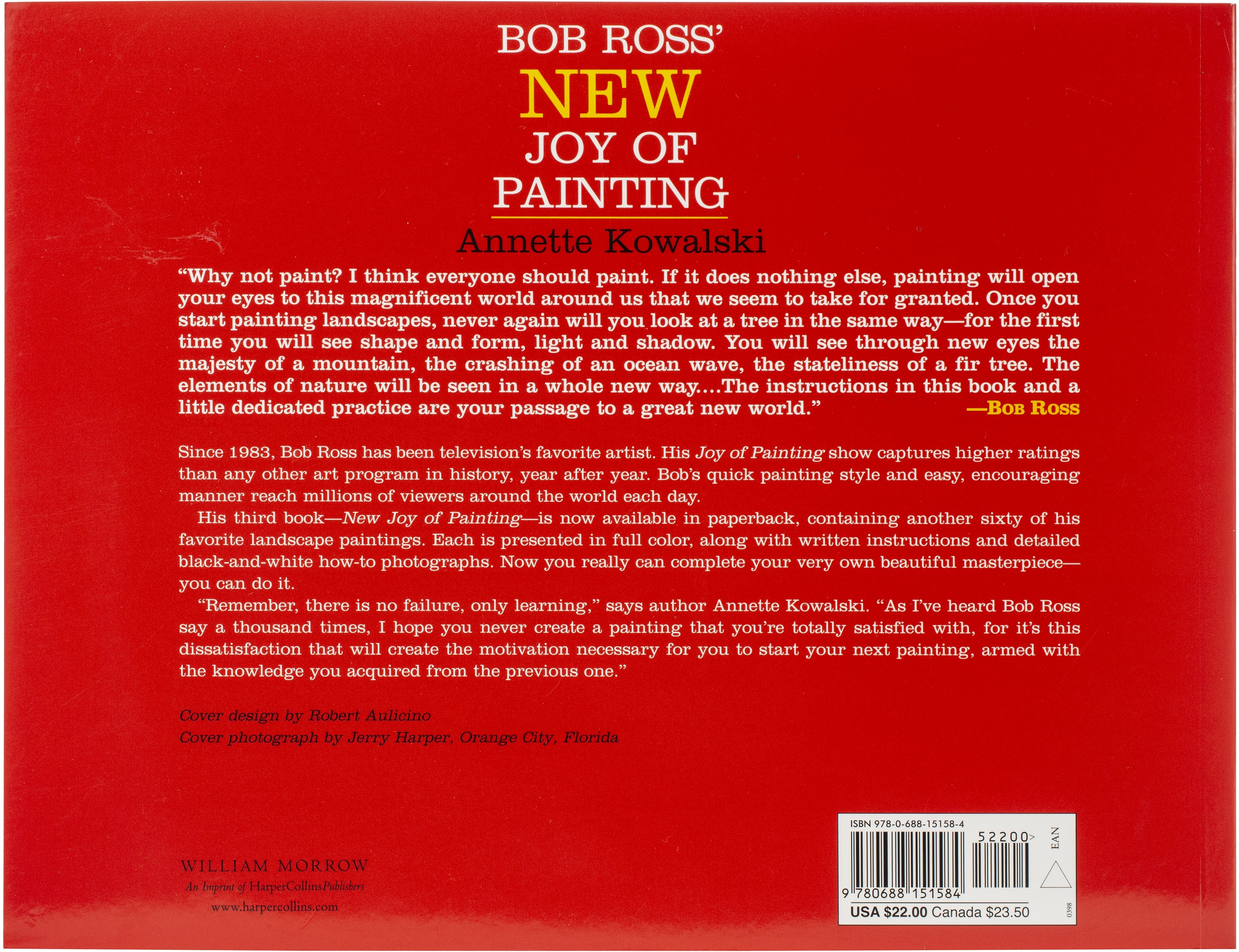 Bob Ross Books New Joy Of Painting 