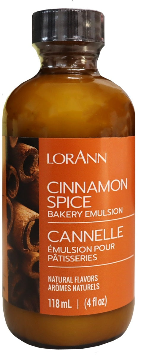 Bakery Emulsions Natural & Artificial Flavor 4oz Cinnamon Spice