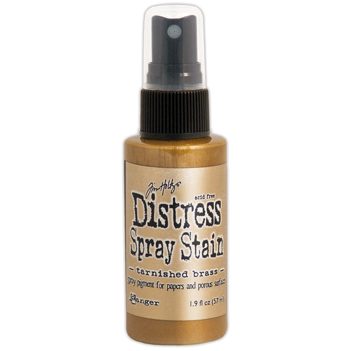 Distress Spray Stain 1.9oz Tarnished Brass
