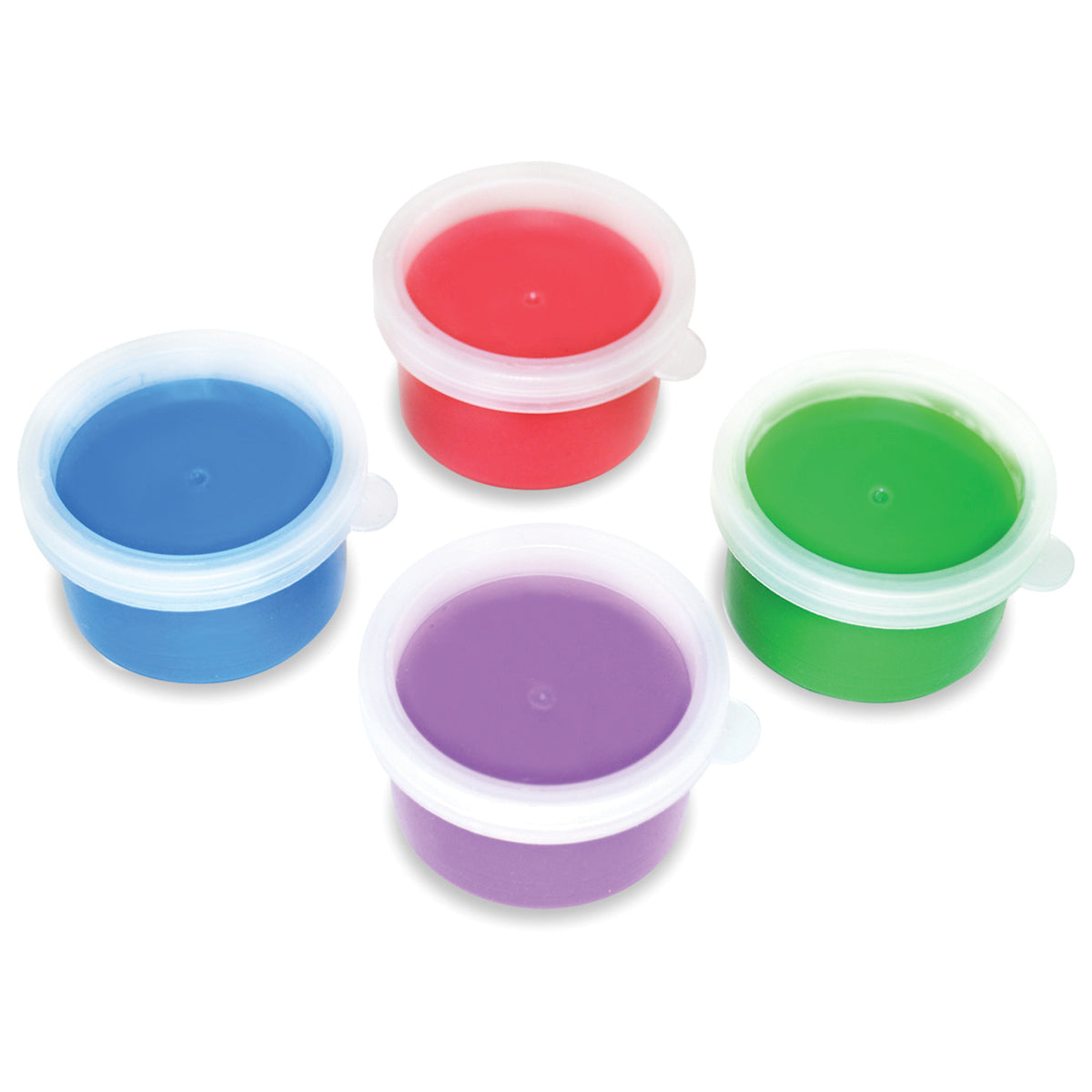 Finger Paint Tubs .7oz 4/Pkg Fashion