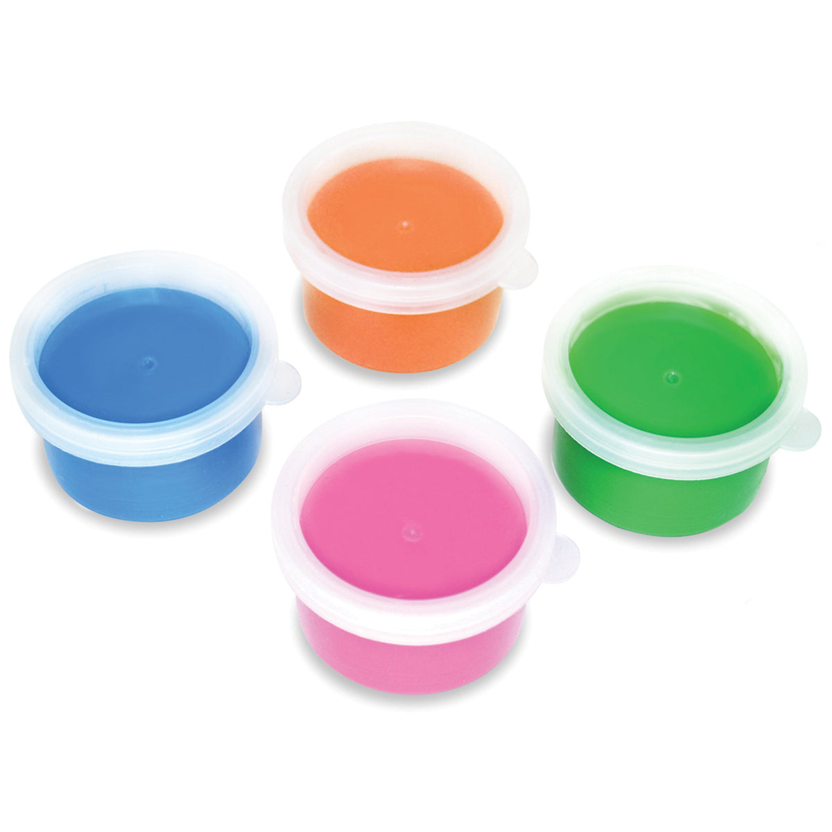 Finger Paint Tubs .7oz 4/Pkg Neons