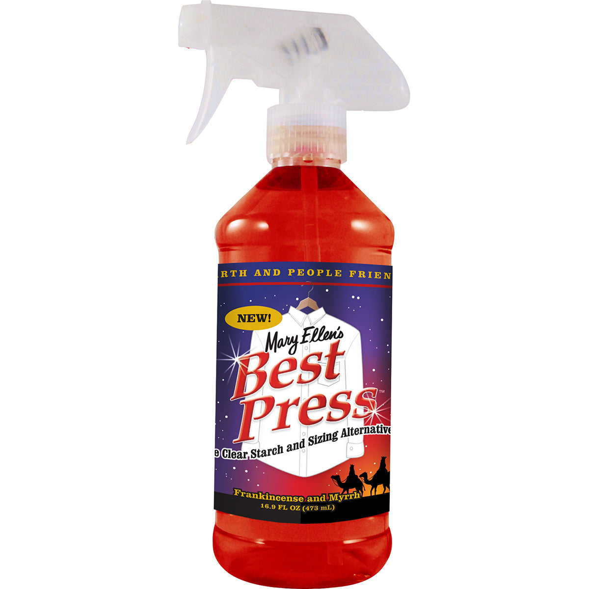 Mary Ellen's Best Press Clear Starch Alternative 16oz Frankincense And Myrrh